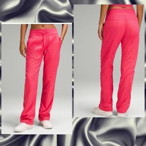 Lululemon Dance Studio Mid-Rise Pant Full Length Lined size‎ 6 glaze pink NWT